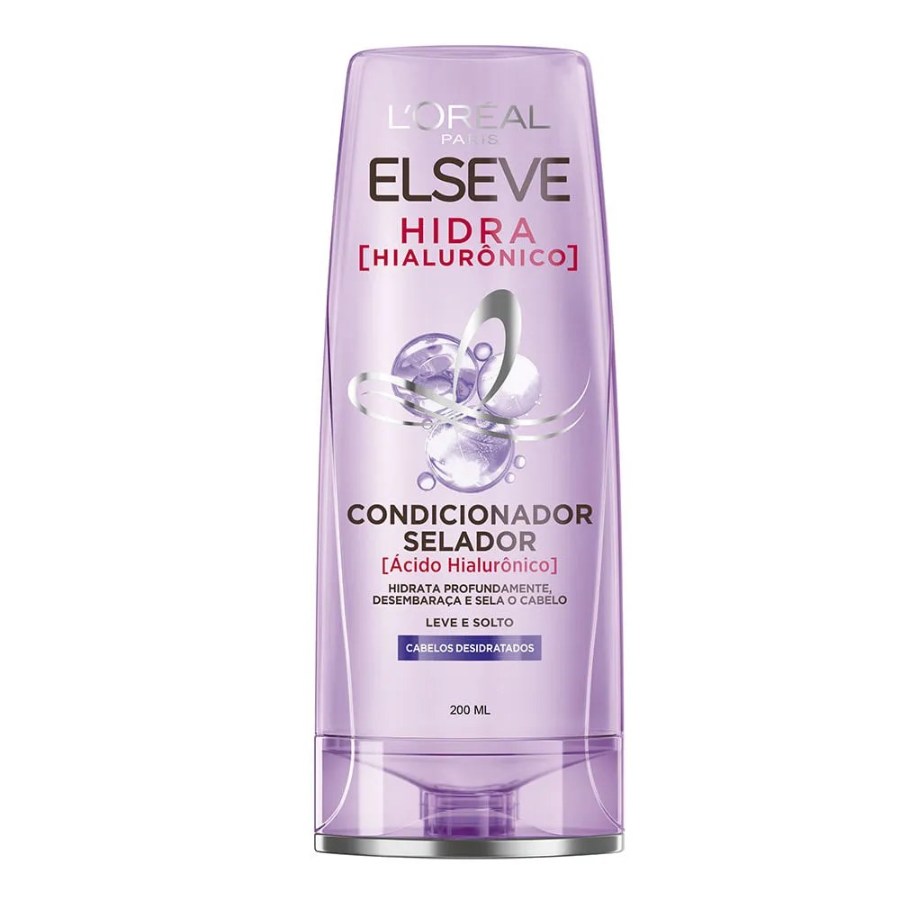 Condicionador Elseve 200ml Hidra Hialuronico — foto do produto em fundo branco