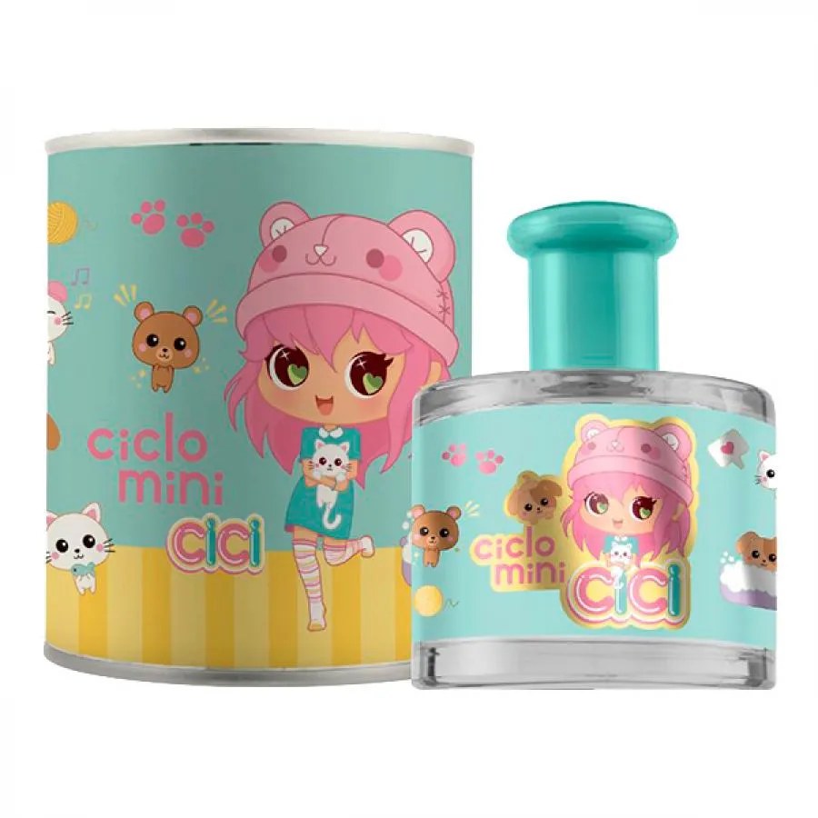 Deo Colônia Ciclo Mini Zoe 100ml — foto do produto em fundo branco