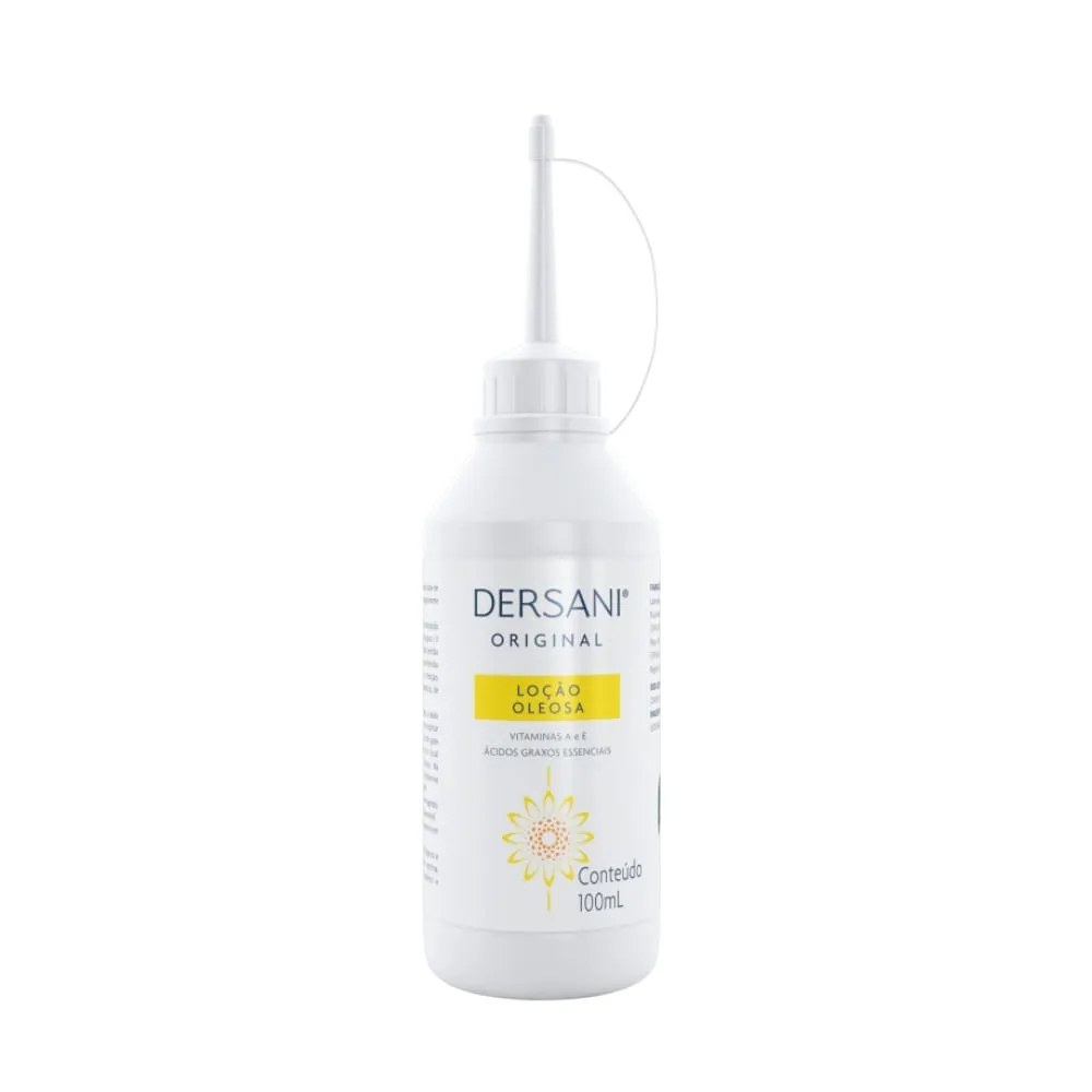Dersani Loção Oleosa 100ml — foto do produto em fundo branco