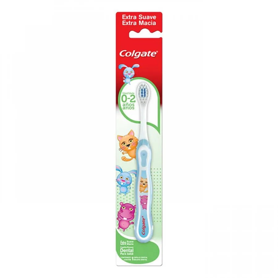 Escova Dental Colgate Smiles 0 A 2 Anos — foto do produto em fundo branco