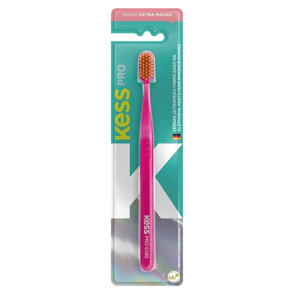 Escova Dental Kess Pro Com Cerdas Extra Macias — foto do produto em fundo branco