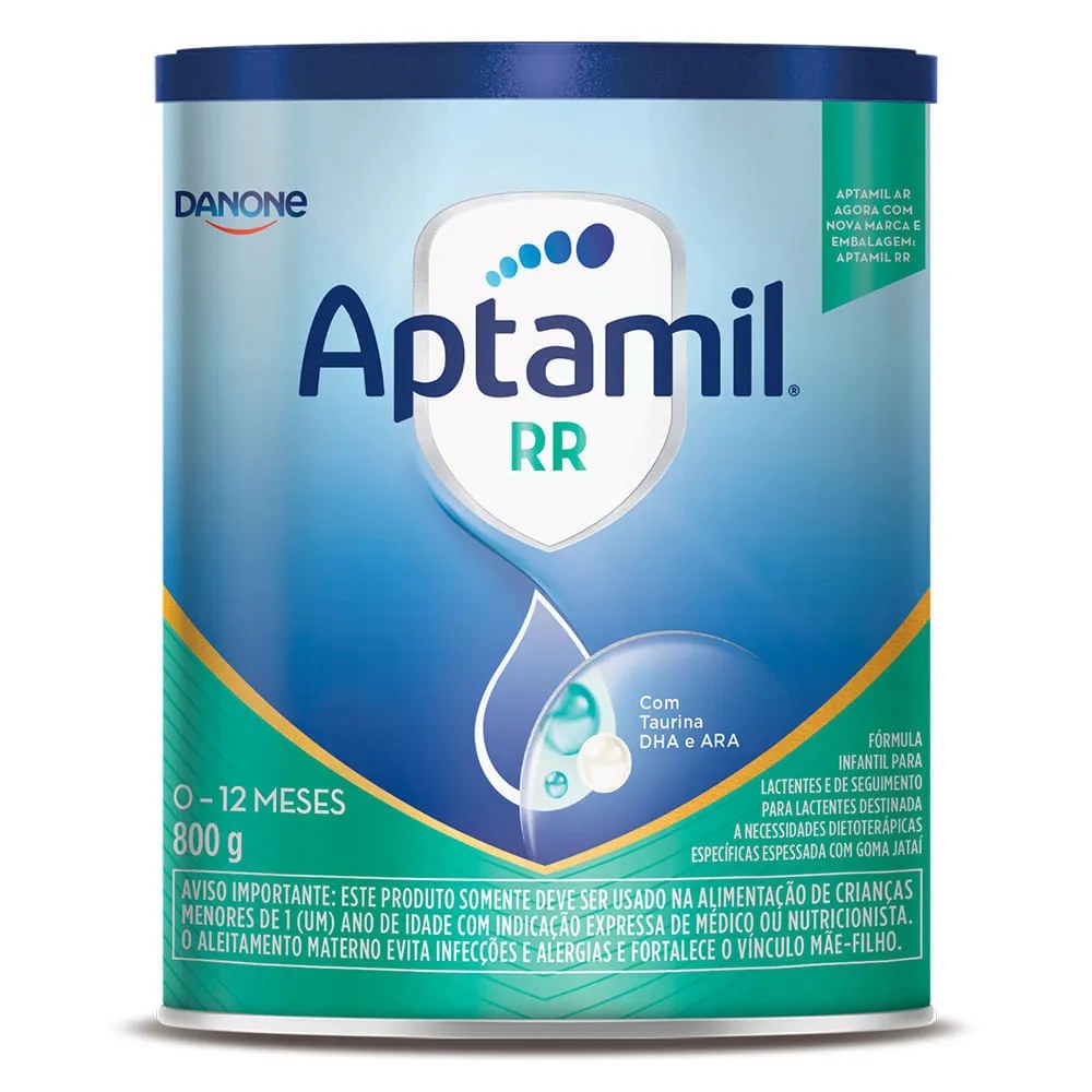 Fórmula Infantil Aptamil Rr Danone 800g — foto do produto em fundo branco