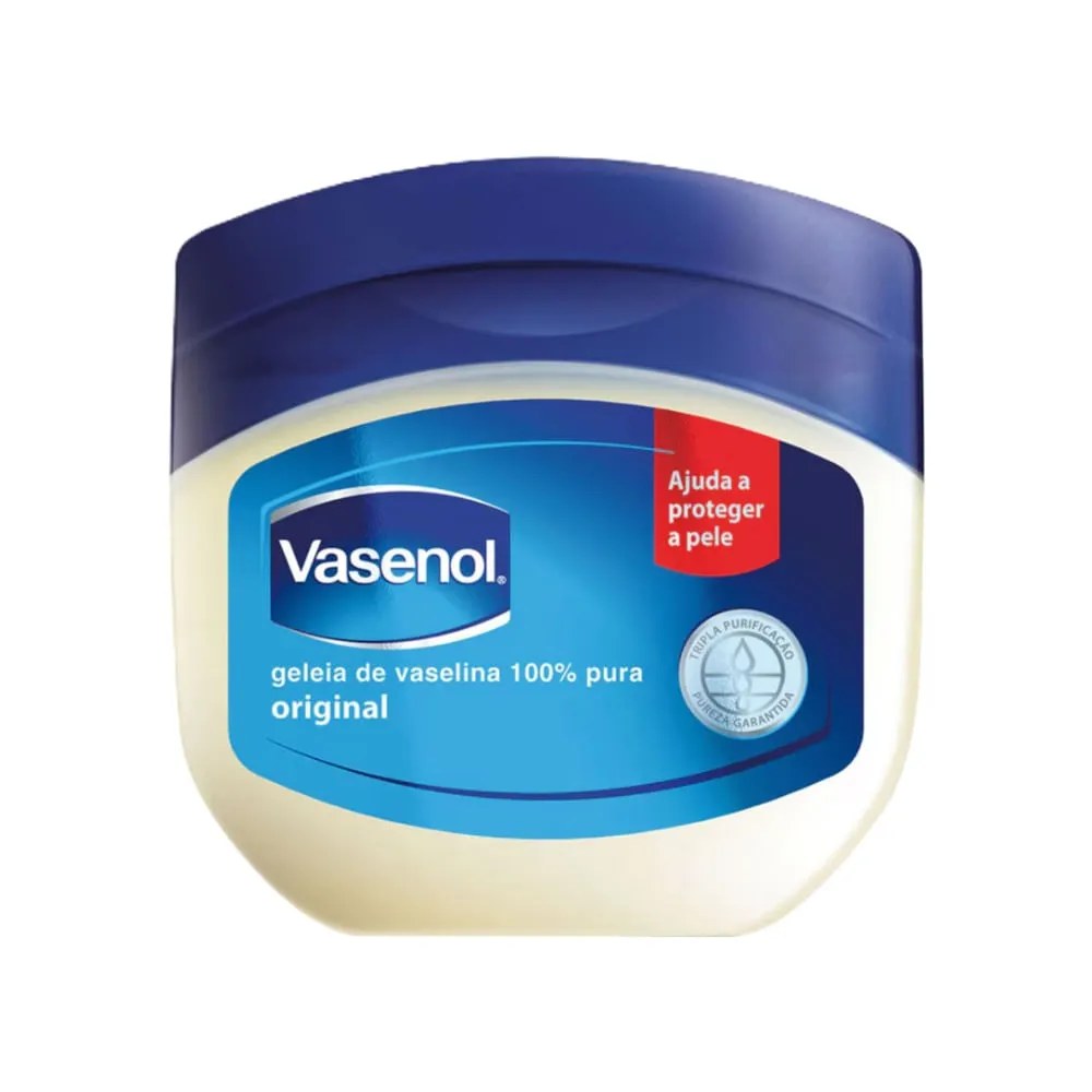 Geléia De Vaselina Vasenol Original 100g — foto do produto em fundo branco