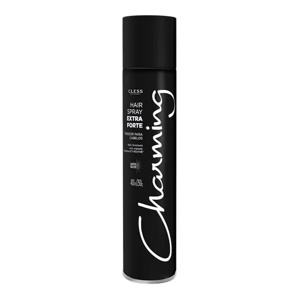 Hair Spray Charming Extra Forte 400ml — foto do produto em fundo branco