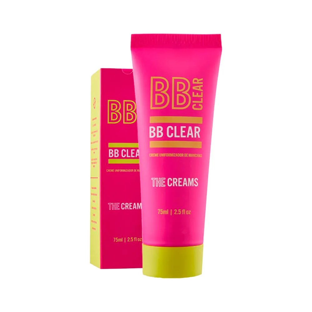 Hidratante Beleza Brasileira Bb Clear Uniformizador 75ml — foto do produto em fundo branco