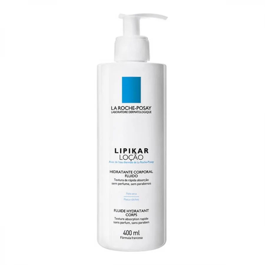 Lipikar Loção Hidratante Corporal 400ml — foto do produto em fundo branco