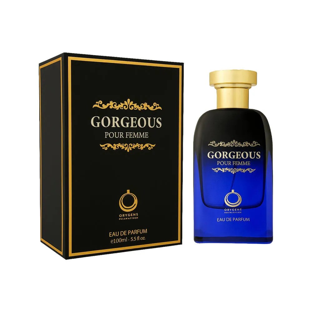 Perfume Feminino Orygens Gorgeous Edp 100ml — foto do produto em fundo branco