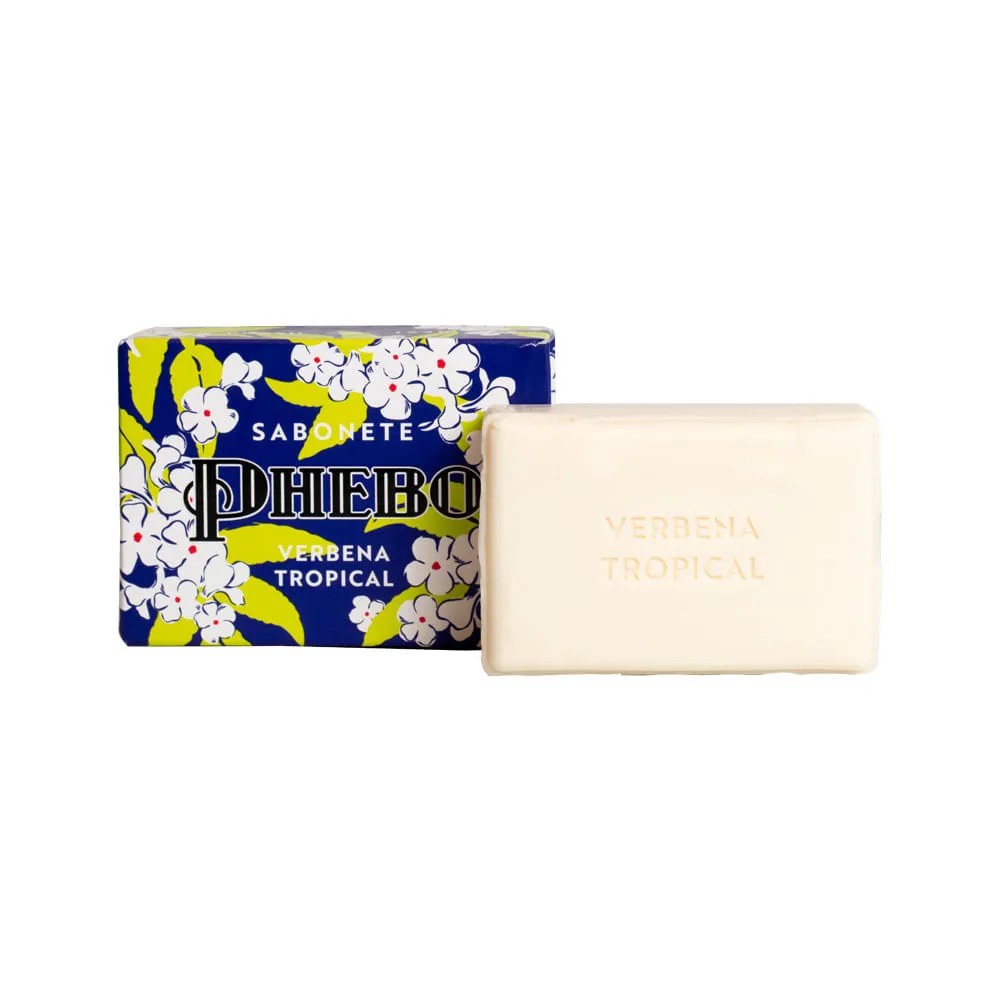 Sabonete Em Barra Phebo Verbena Tropical 100gr — foto do produto em fundo branco