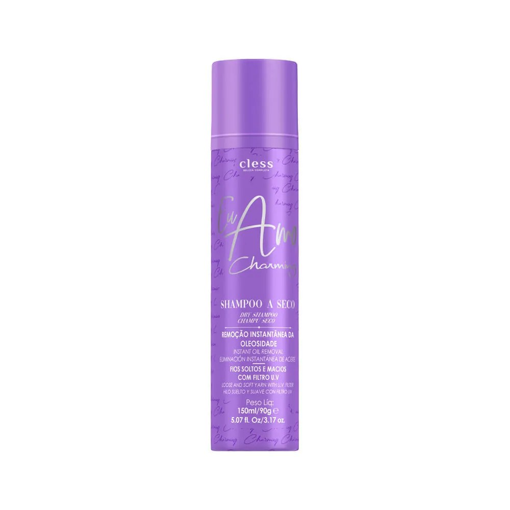Shampoo A Seco Eu Amo Charming 150ml — foto do produto em fundo branco