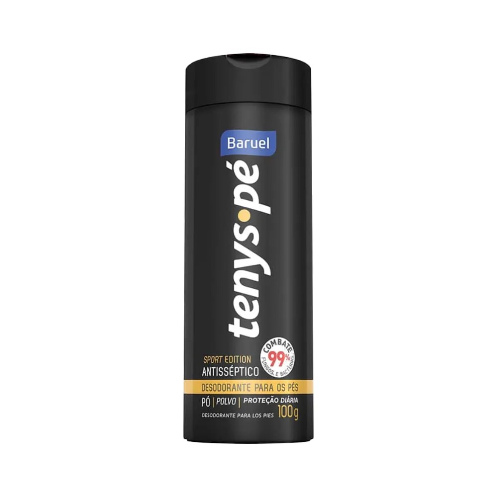 Tenys-pe Baruel Talco 100gr Sport Edition Po — foto do produto em fundo branco